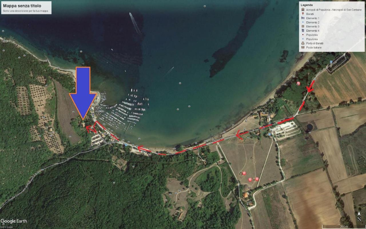 I Fiori Nel Golfo Di Baratti Apartment Ngoại thất bức ảnh